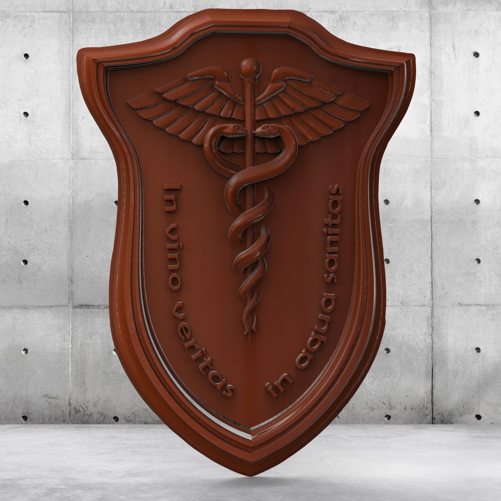 Caduceus for CNC (Medical emblem)