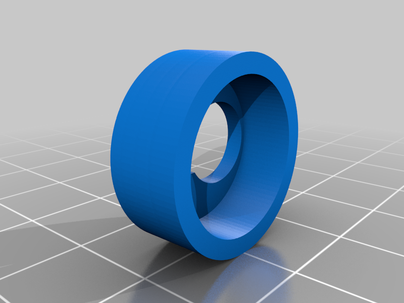 Keyhole frame insert, smooth sides