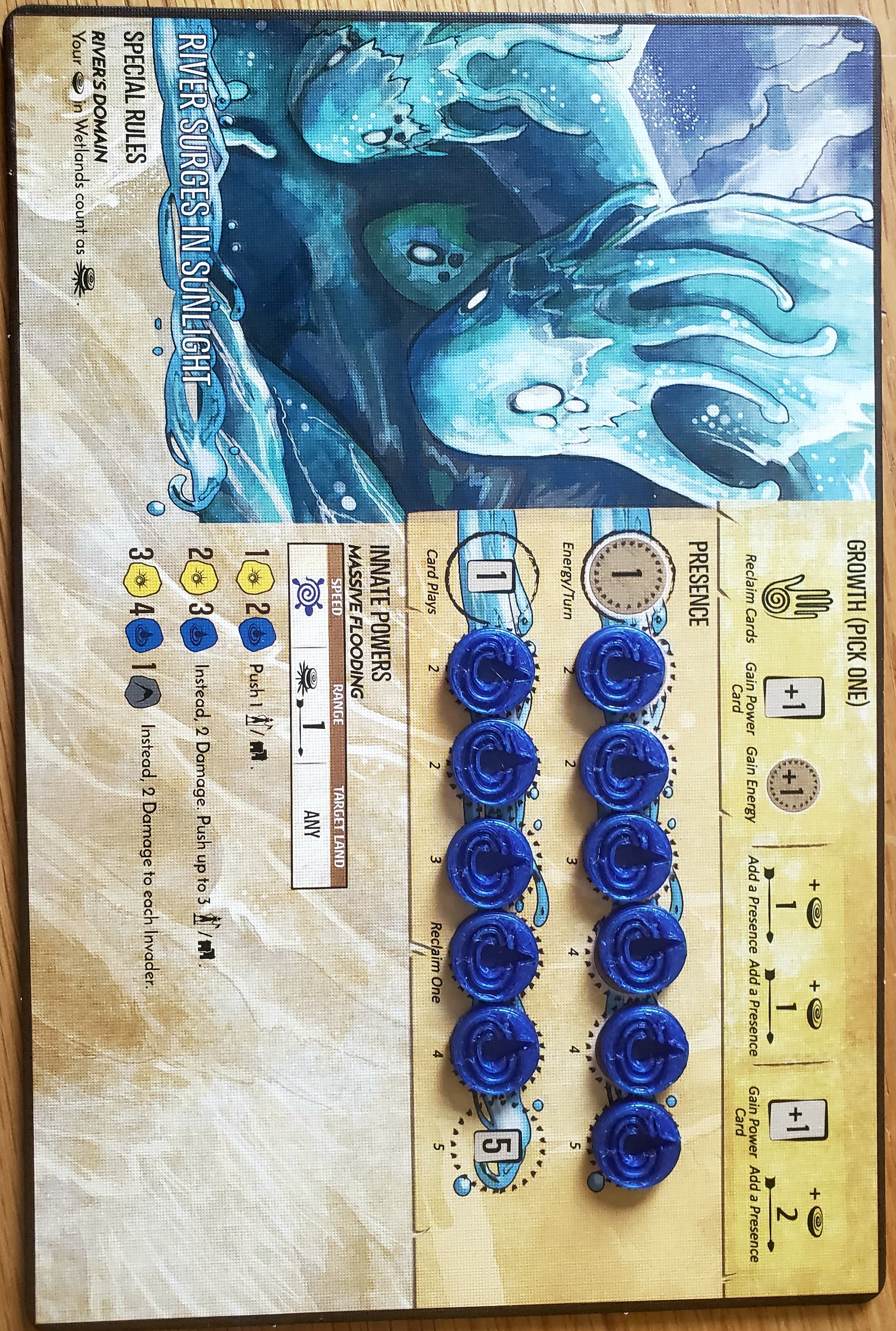 Spirit Island River Token