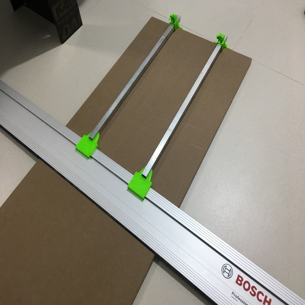 Bosch Mafell track saw FSN guide rail parallel guides