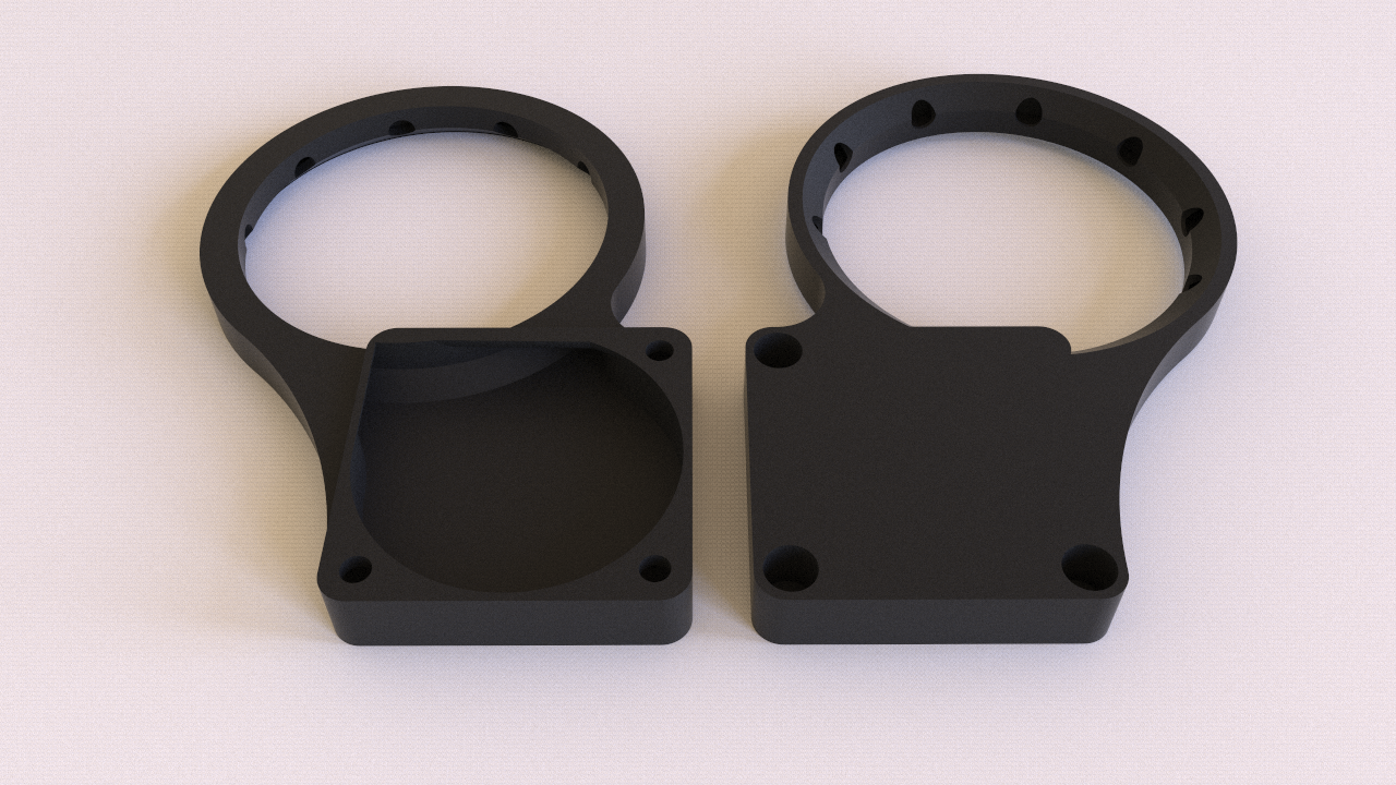 Compact Cooling Duct for Monoprice Ultimate and Wanhao D6