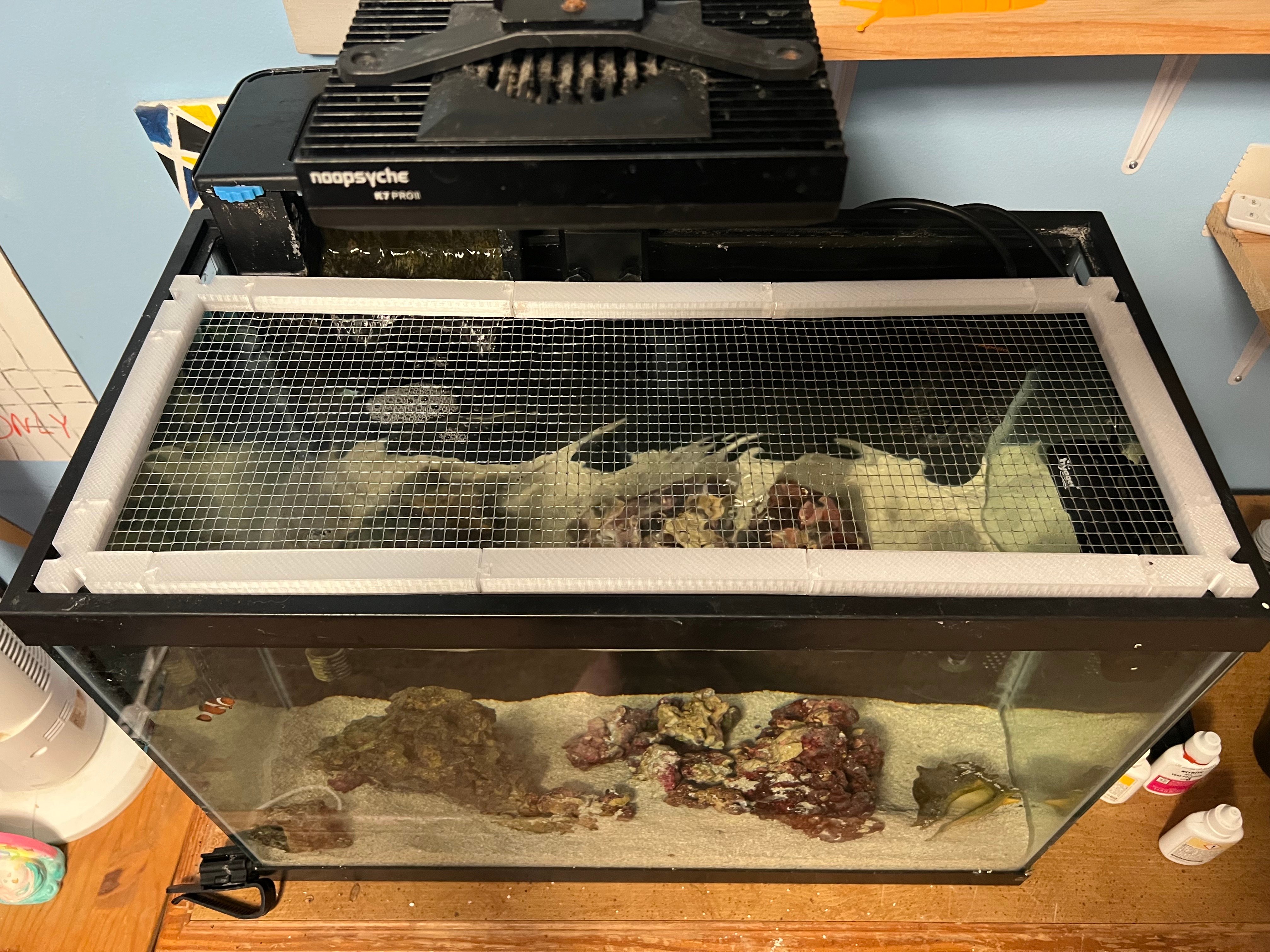 Aquarium Lid, Clear mesh