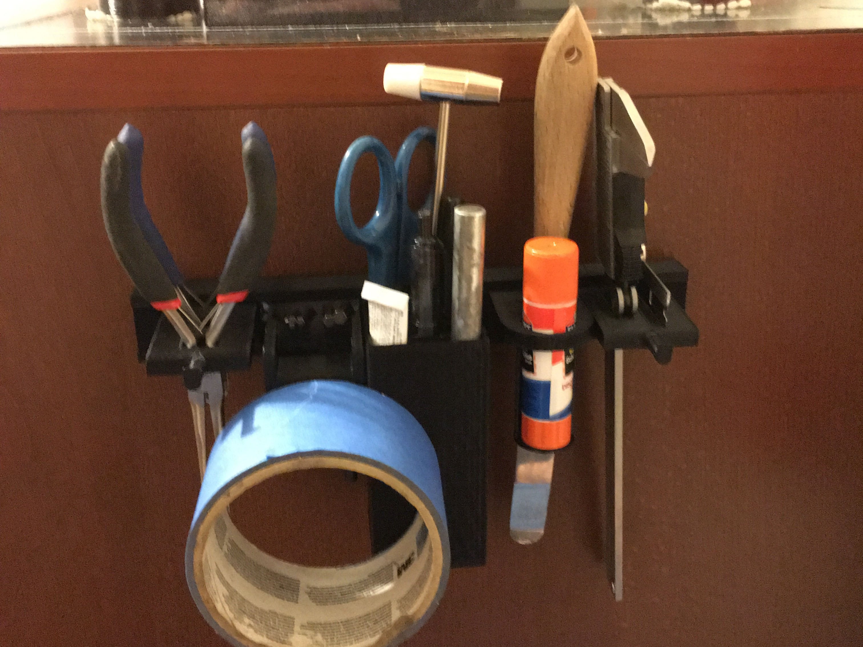 Ultimate Modular 3D Printer Tool Holder Rack
