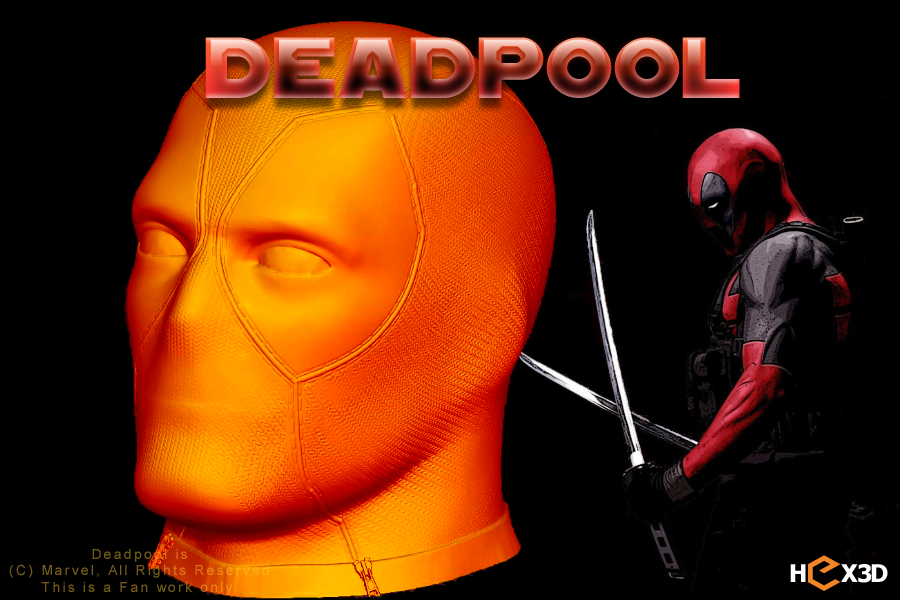 Deadpool Head (HD)
