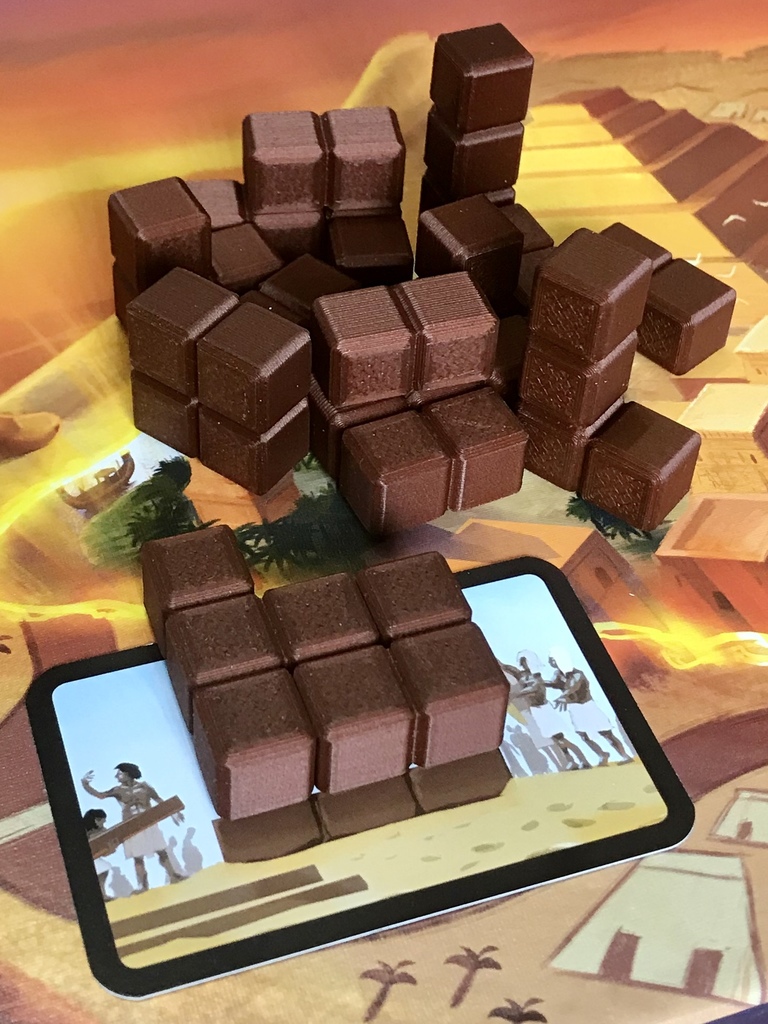 Obelisk Game Pieces for Imhotep - A New Dynasty