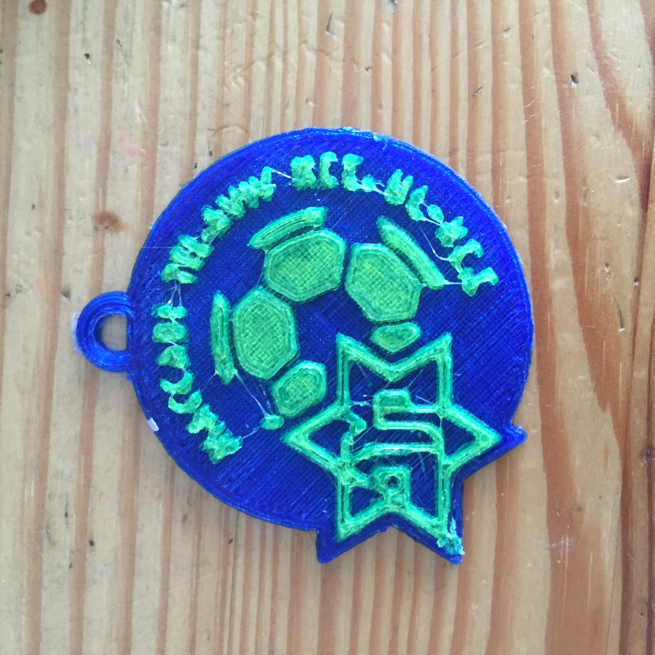 maccabi tel-aviv logo key chain