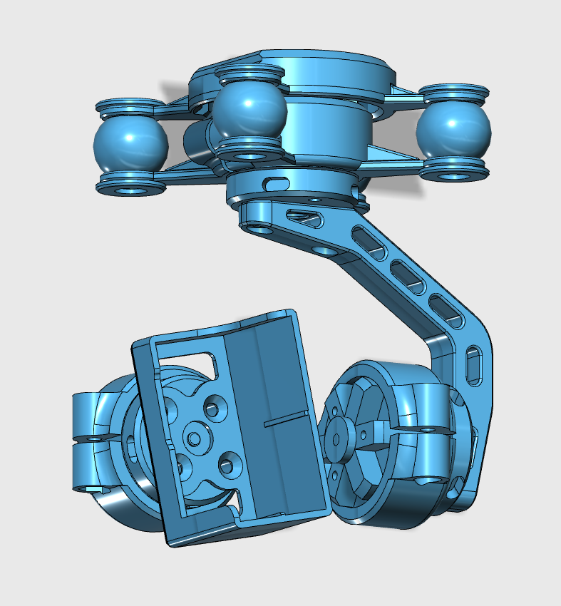Open Brushless Gimbal (3-axis)