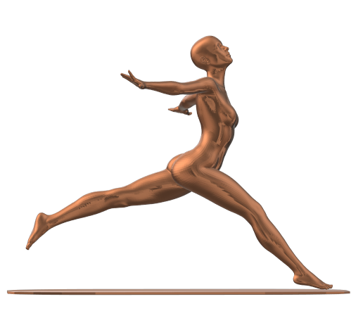 Jumping Woman