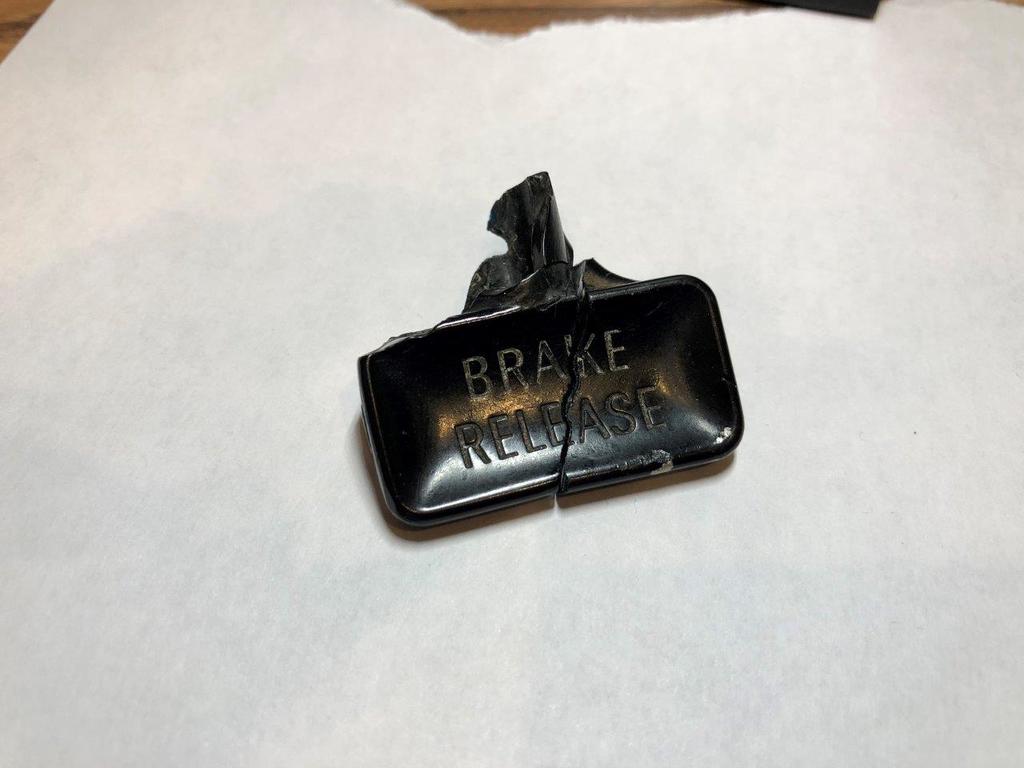 Buick Electra - Brake release