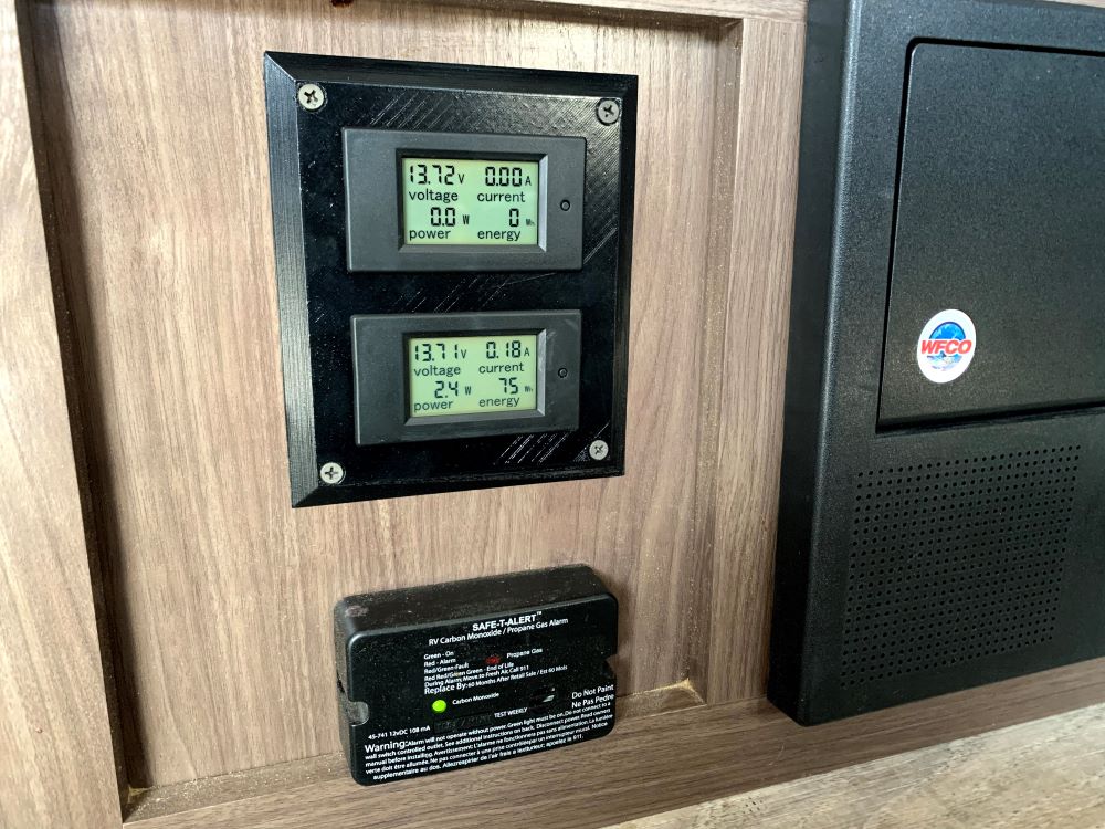 Power Meter Panel Mount Ammeter