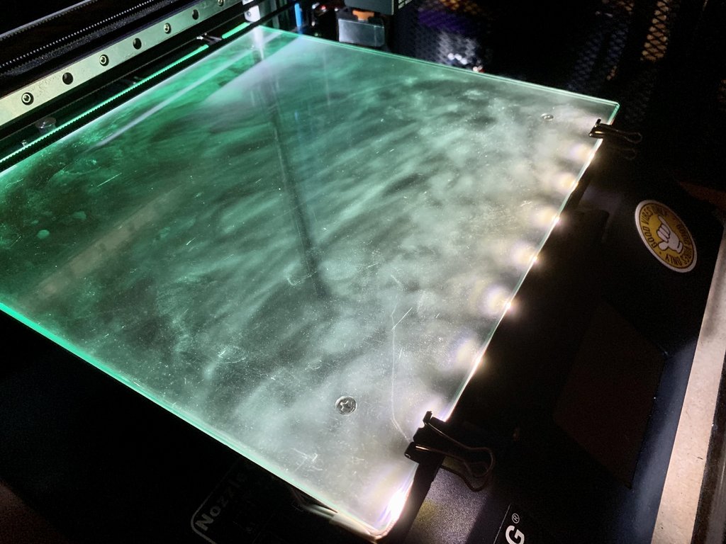 Eclairage plateau imprimante 3D
