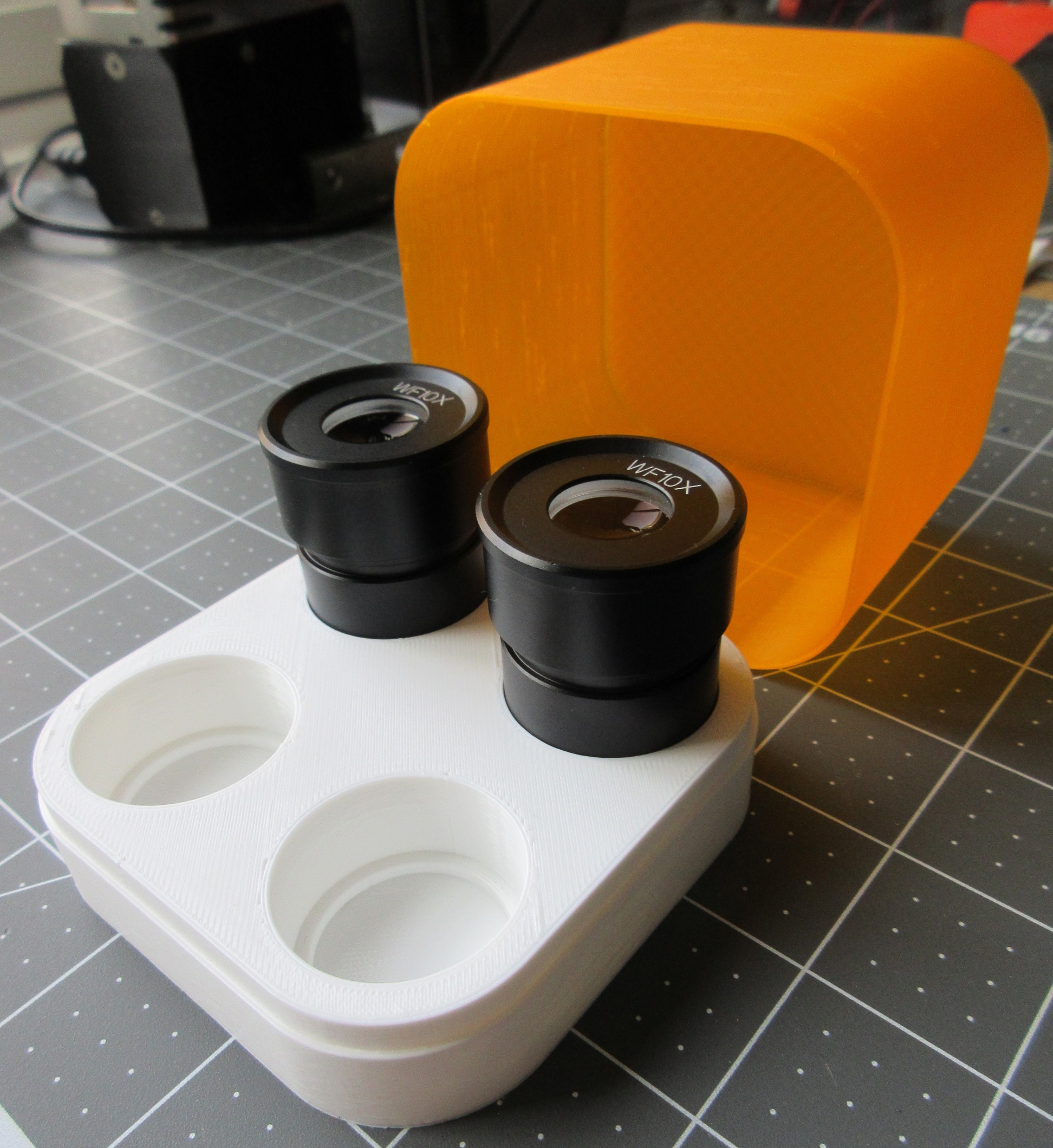 Microscope lens case (4 lenses - 30.5mm)
