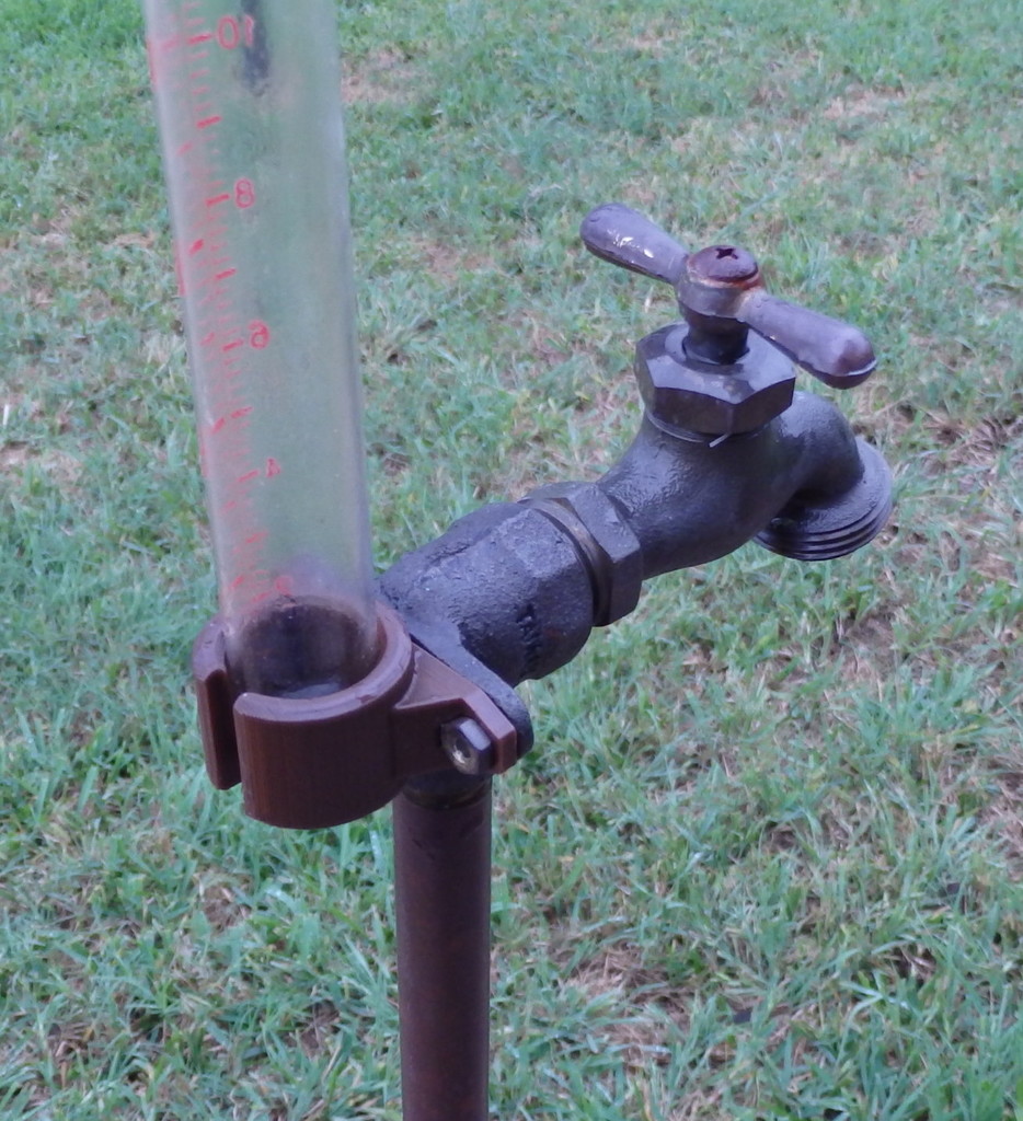 Replacment Rain Gauge Base for AcuRite Glass Tube