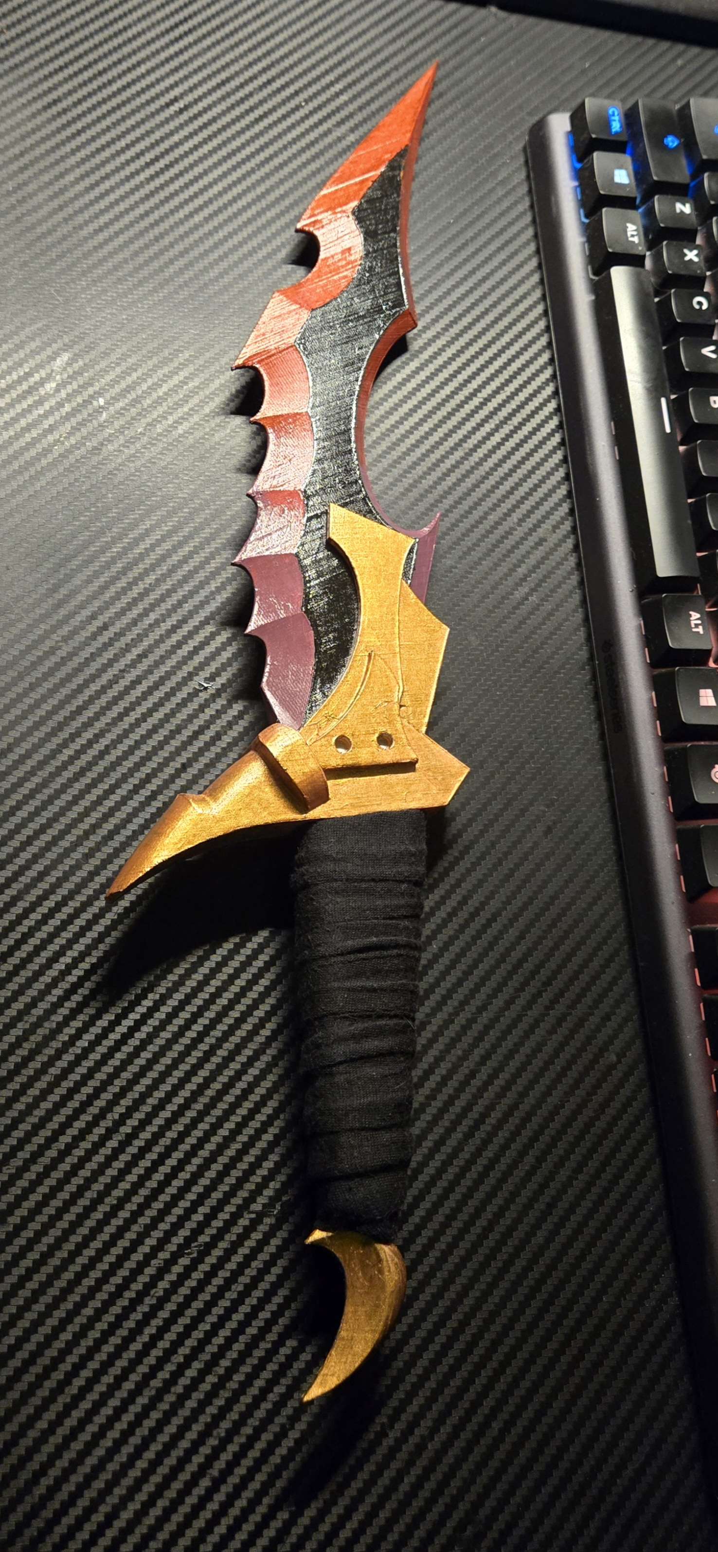Solo Leveling Dagger- Knight Slayer Prop Knife