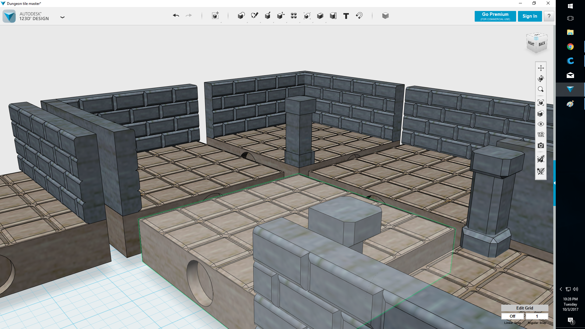 DnD Modular Dungeon Tiles