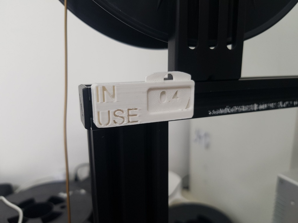 Nozzle tags for ender-3