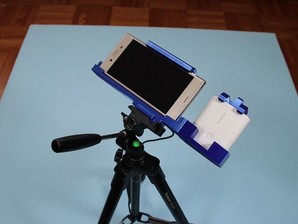 SmartPhone & Battery Holder (XperiaXZs & KBC-L2B) (USB Fan IC-UFAN4001-FN)