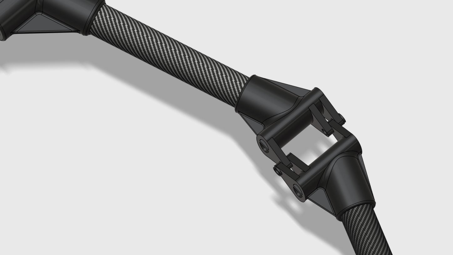 DJI Inspire 1 Style Landing Gear clamp (NOT COMPATIBLE WITH ORIGINAL)