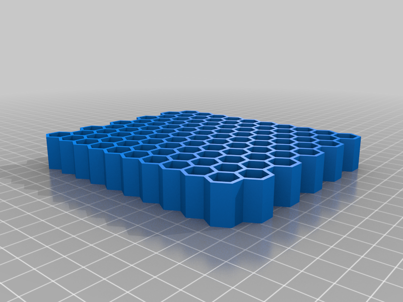 Parametric honeycomb reloading tray
