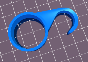 Coat hook, parametric hook