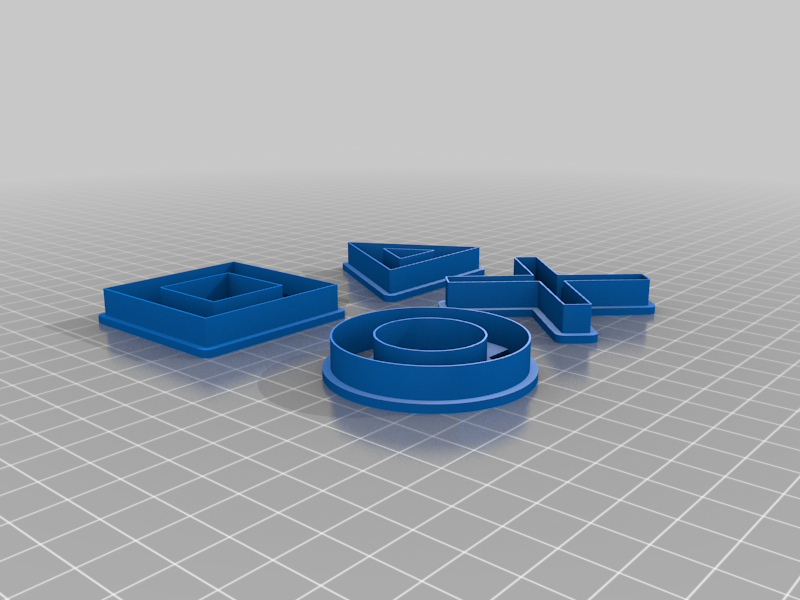 Playstation Cookie Cutters