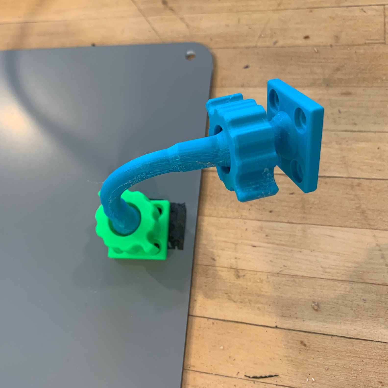 Small Adjustable Wall Mount with Ball Joint