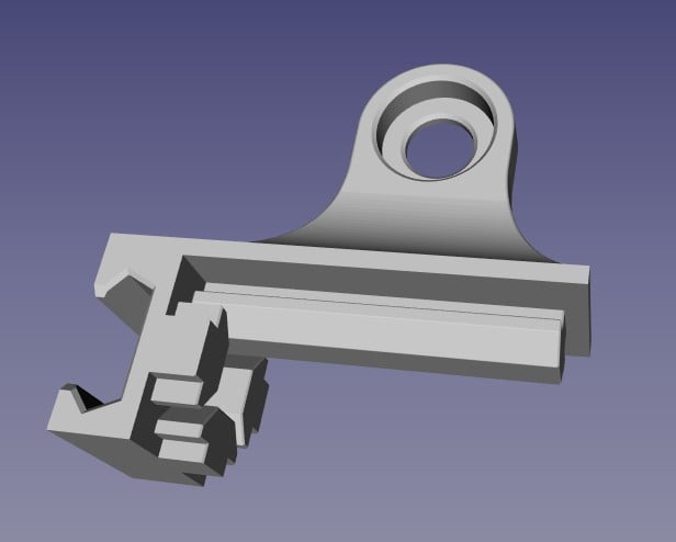 Ender 3 v2 combined Z lead screw support & filament guide mount