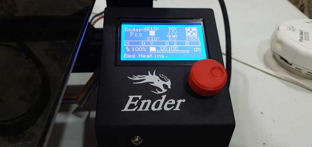 LCD & Control Knob for Creality Ender 3 / Ender 3 Pro / Cr-10