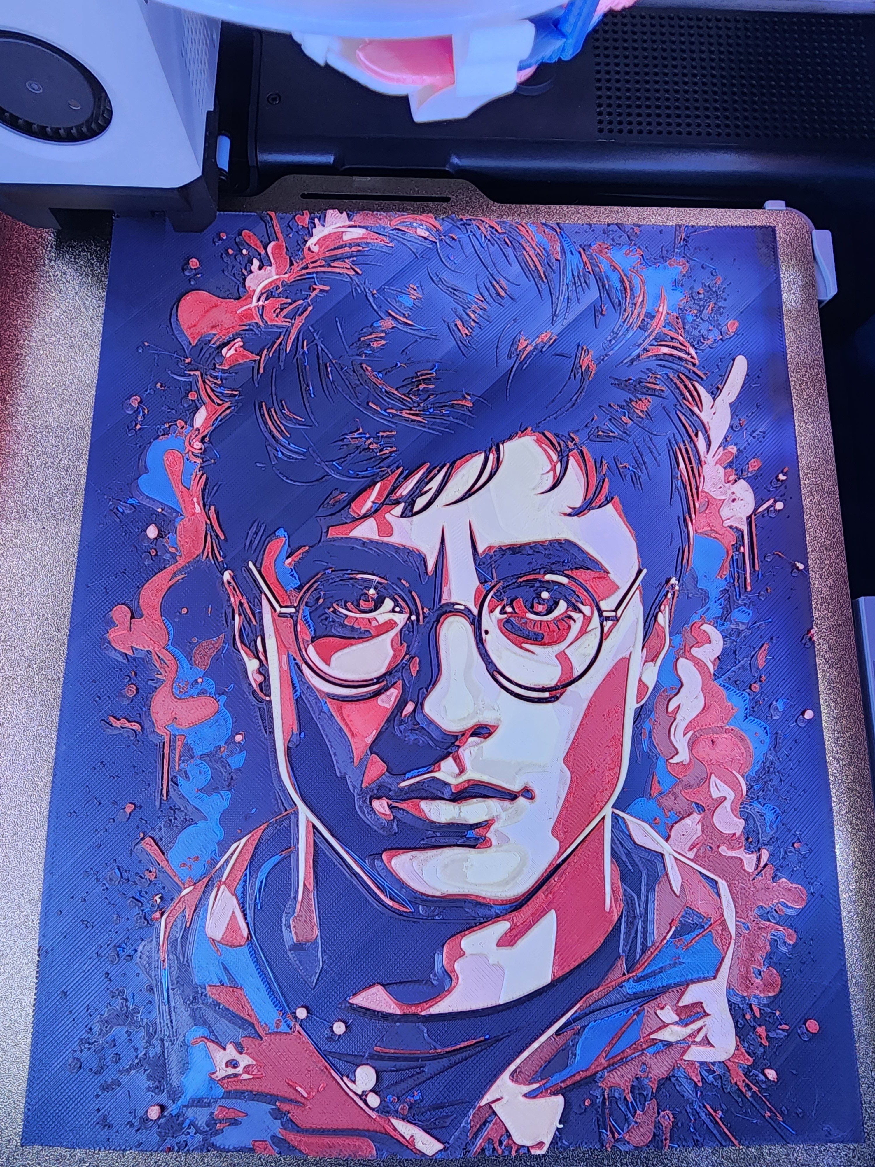 Harry Potter hue forge filament painting