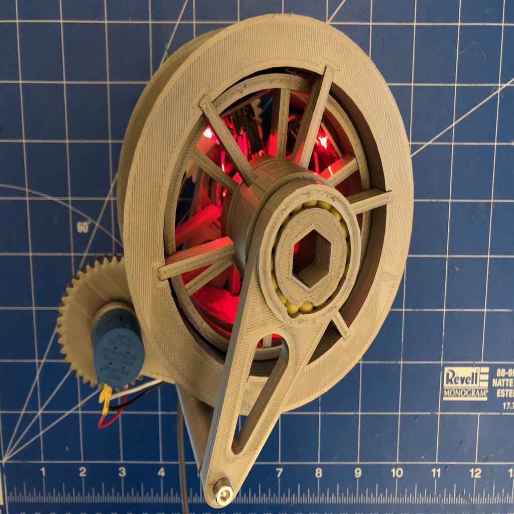 Auto-winding drum for weight-driven clock