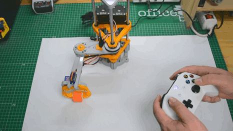 Scara Robotic Arm GRIPPER (2 DOF)