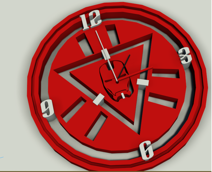 IRON MAN ARC REACTOR CLOCK