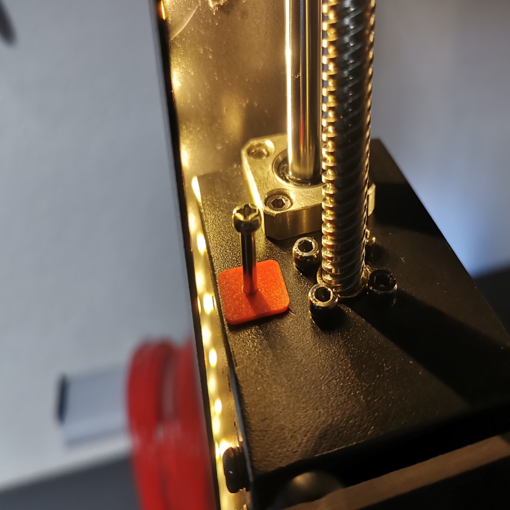Anycubic i3 Mega z-level screw and endstop fix