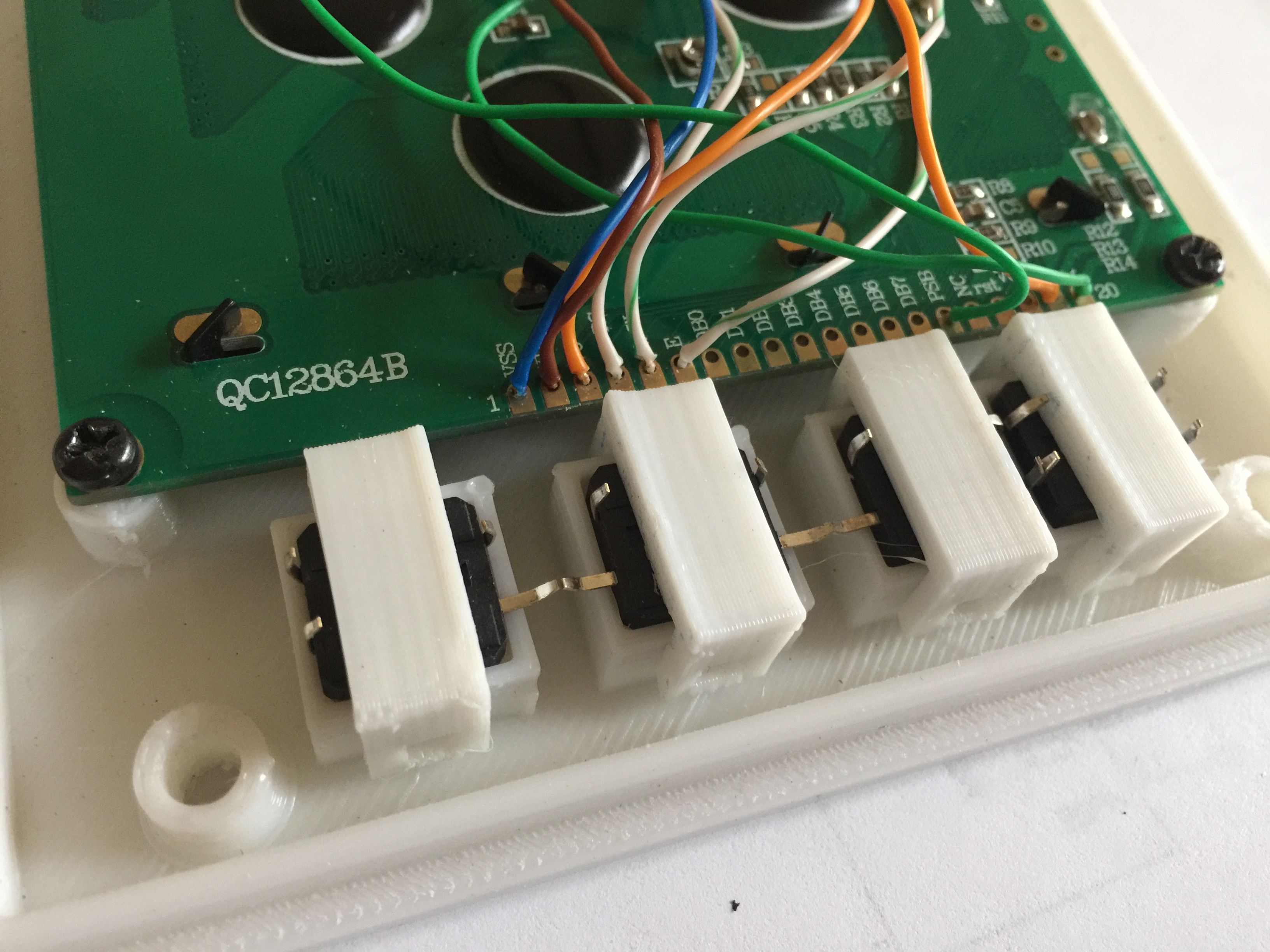 Captive 12mm Tactile Switch