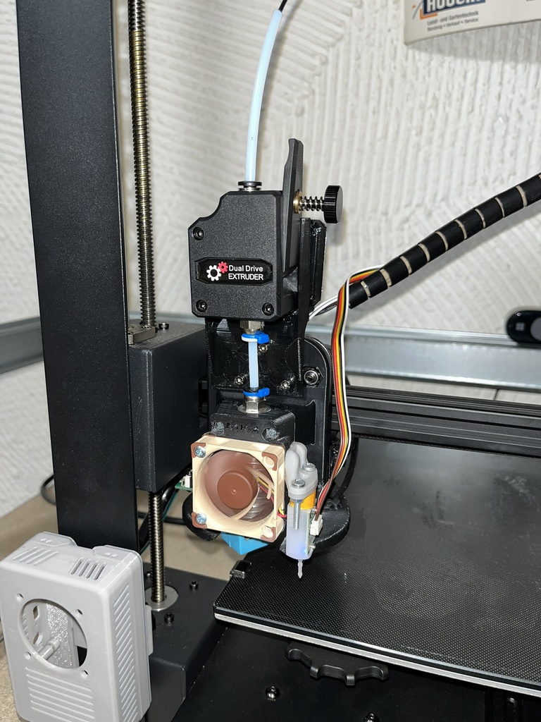 Dual Drive Extruder Halter - MK4 X Carriage