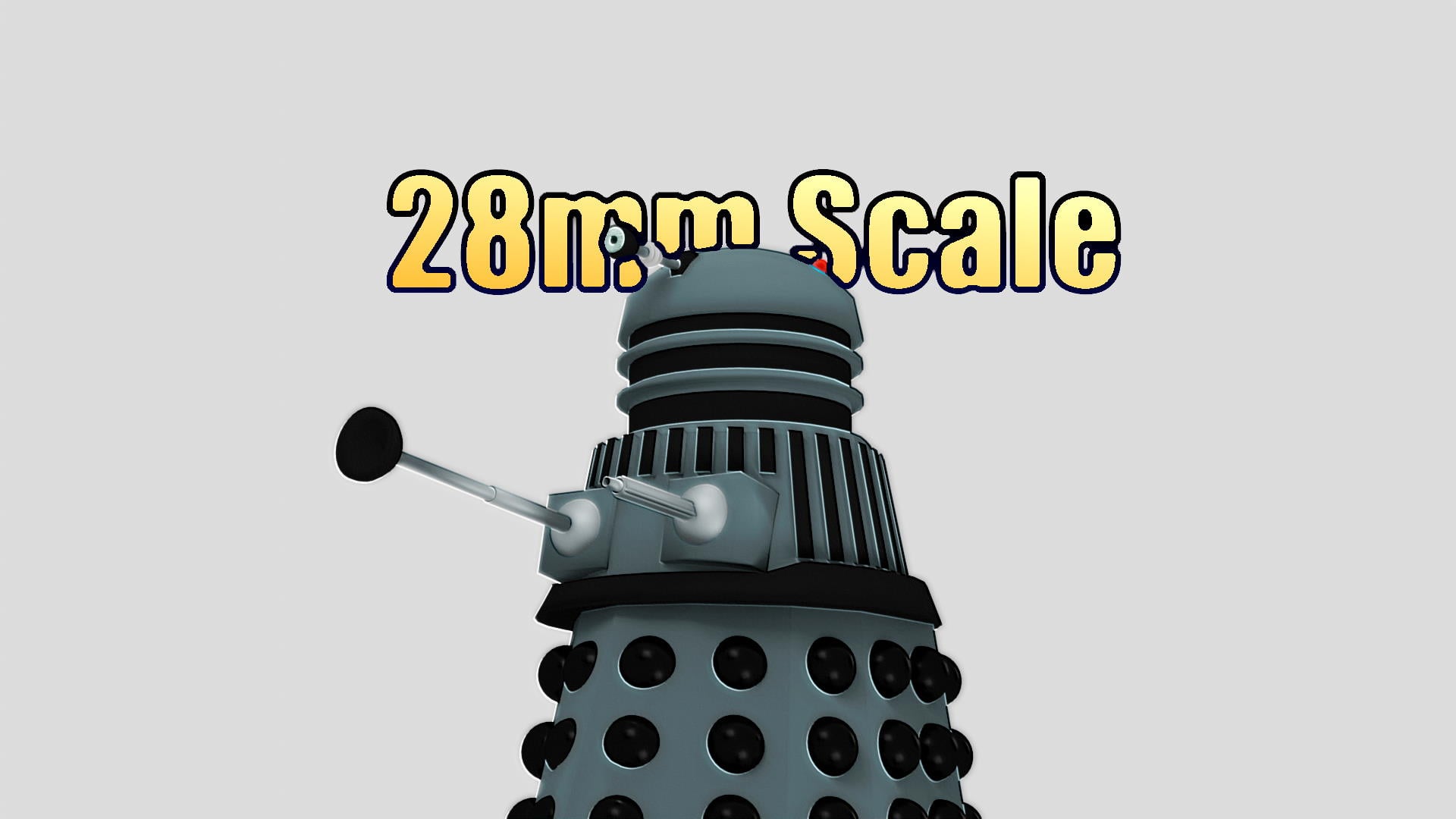 RENEGADE DALEK 28MM SCALE