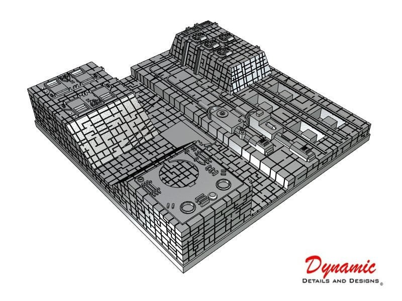 Death Star Surface Tile 01C