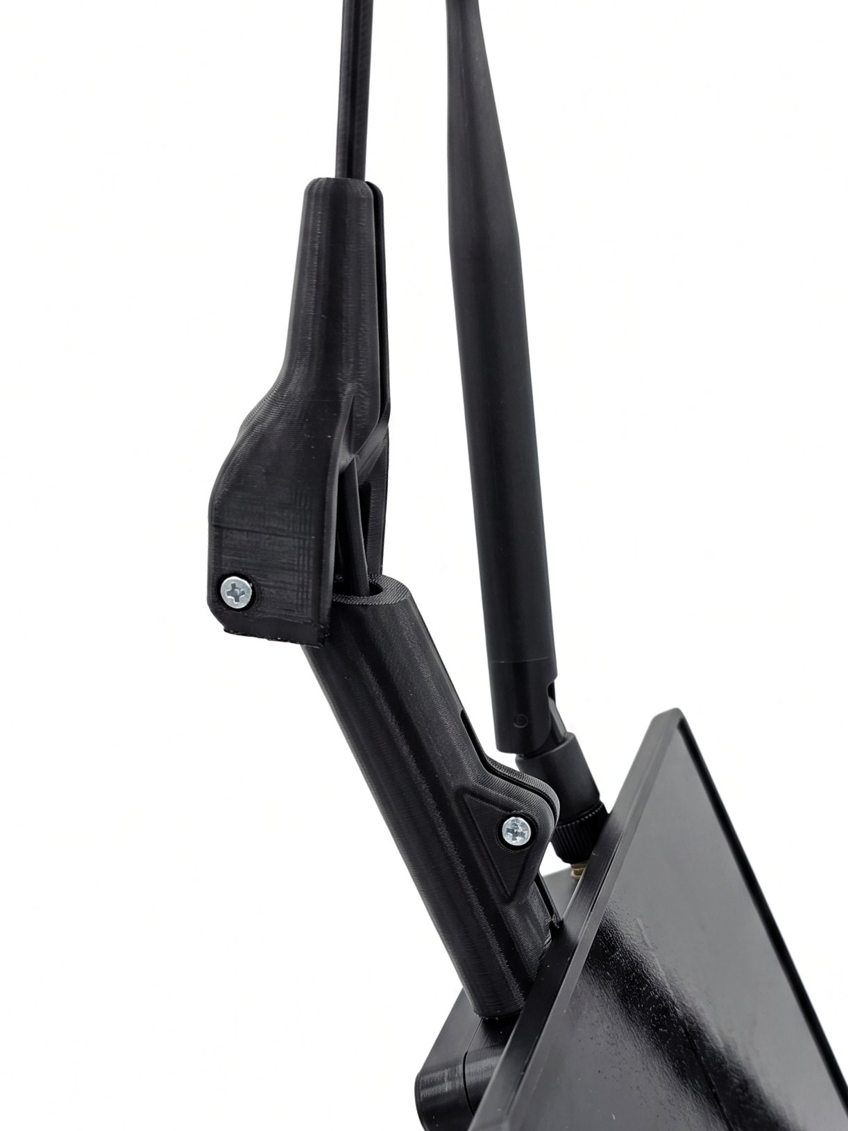 Adjustable Angle Bracket for Flexible Antennas | Verstellbarer Winkelhalter für Flexible Antennen