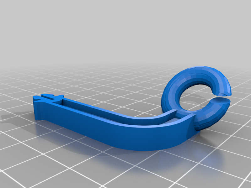 Snap-on filament guide