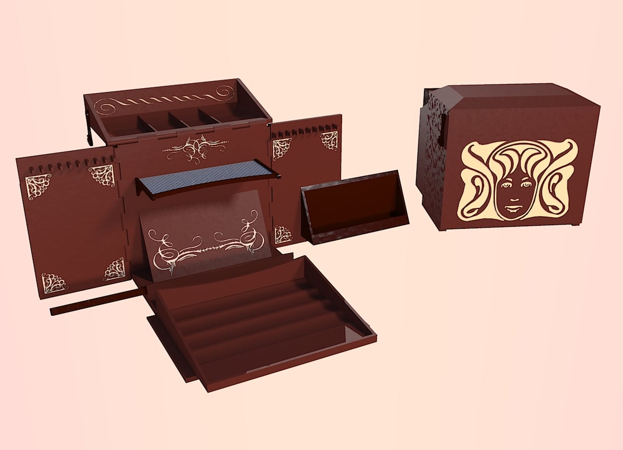 Foldable display box