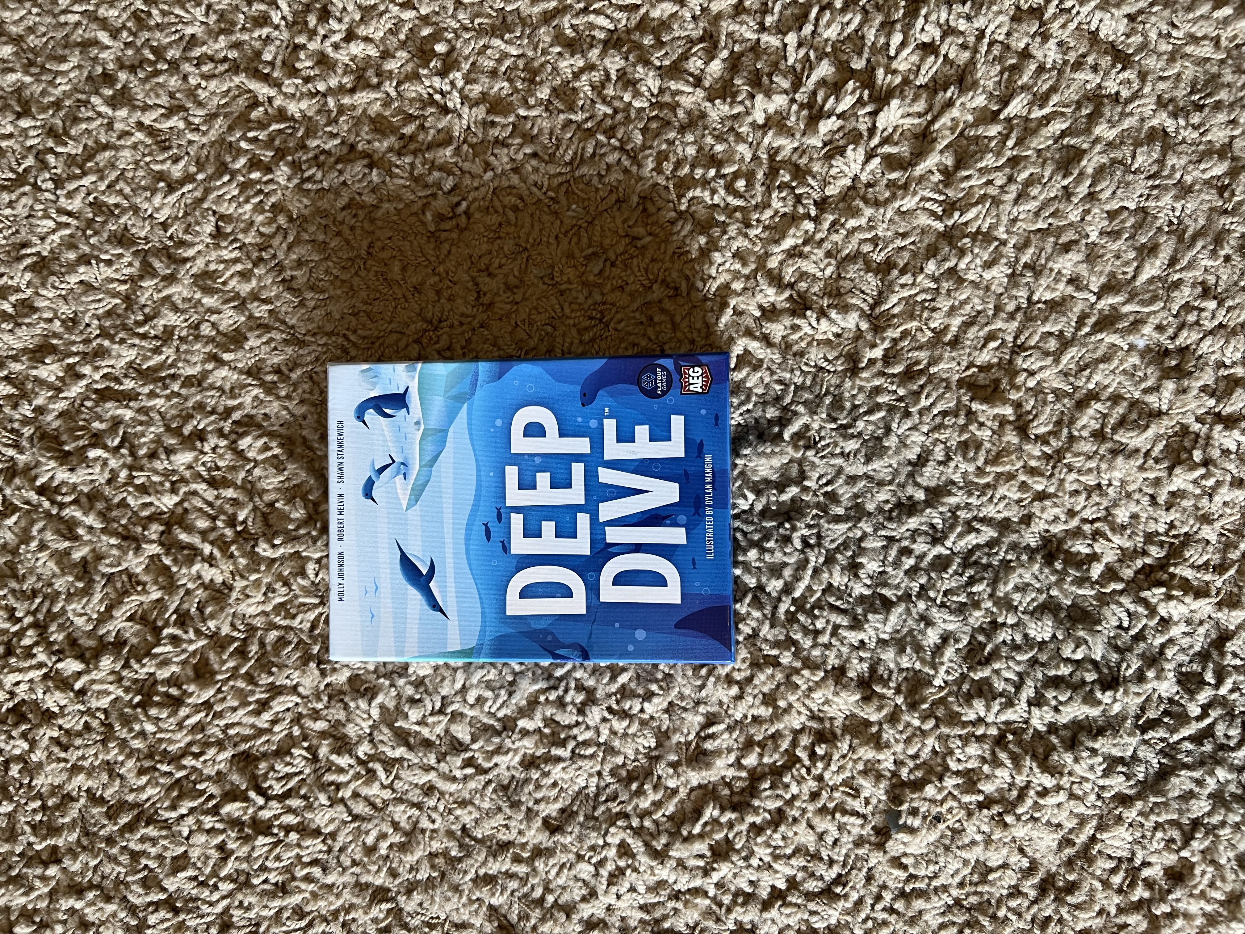 Deep Dive Board Game Insert