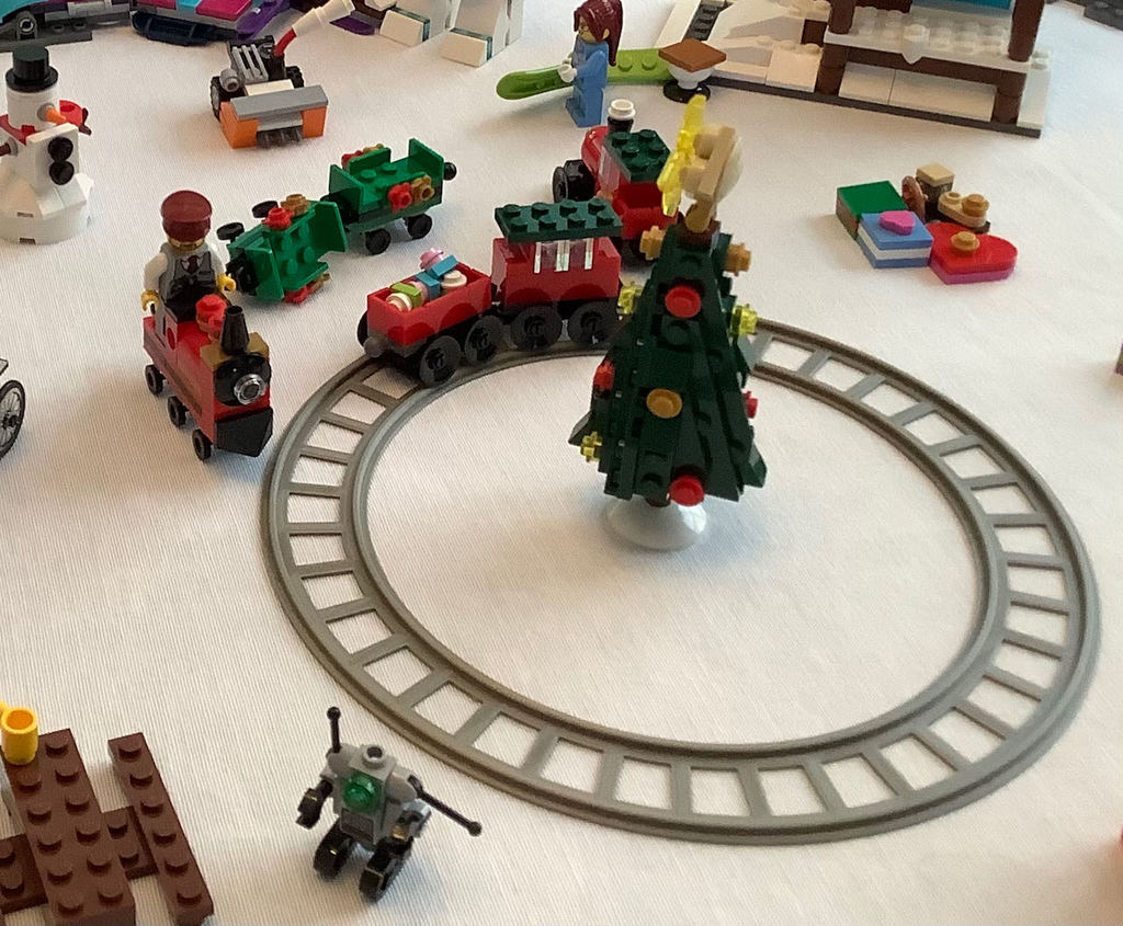 Lego Mini Train Track