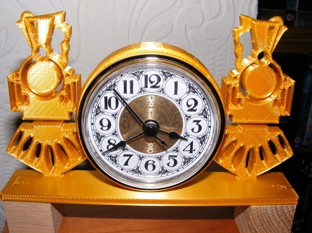 smaller steampunk train clock