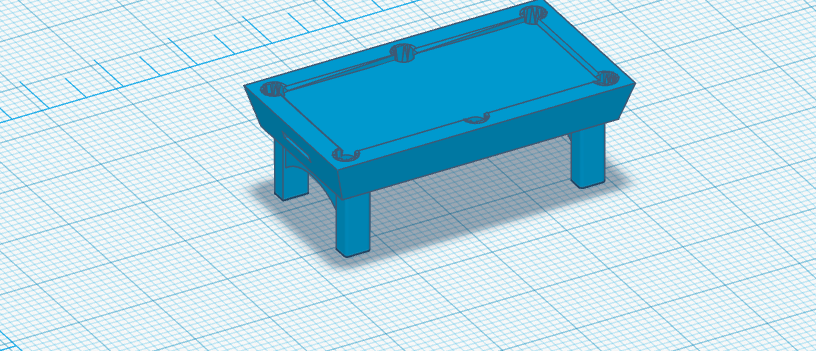 28mm Pool Table
