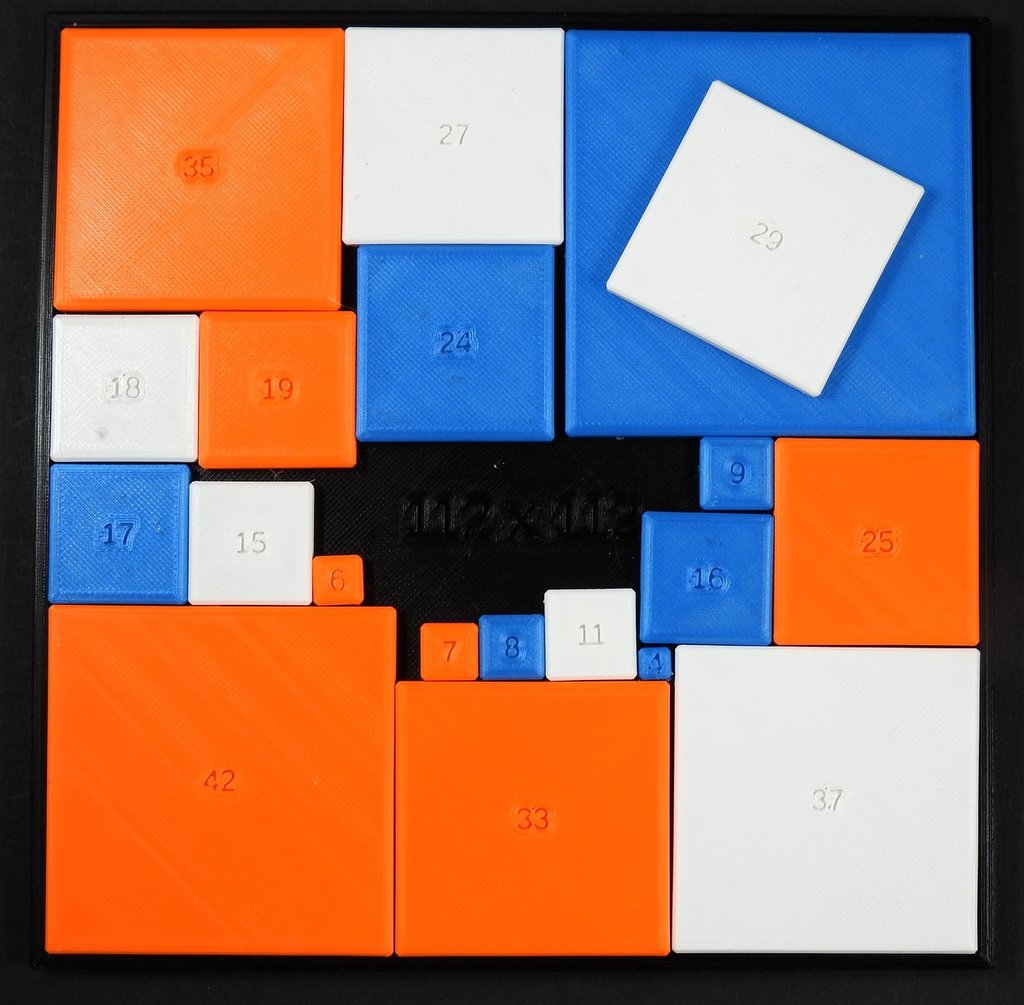 Perfect Square Puzzle 112x112