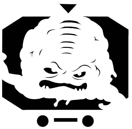 Krang stencil