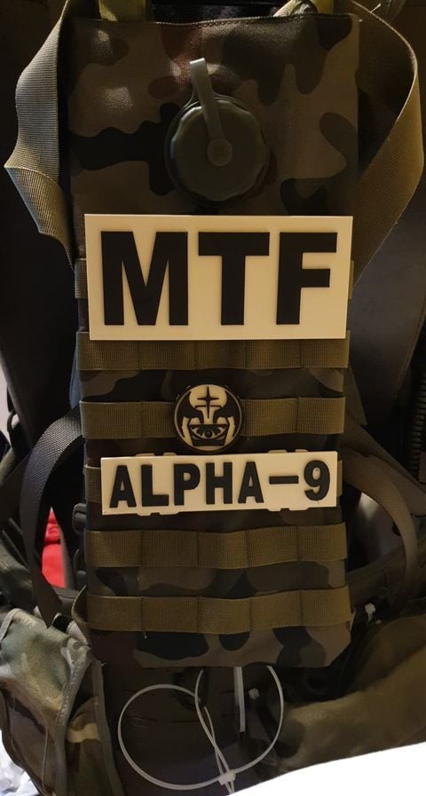 MTF ALPHA-9 MOLLE badge