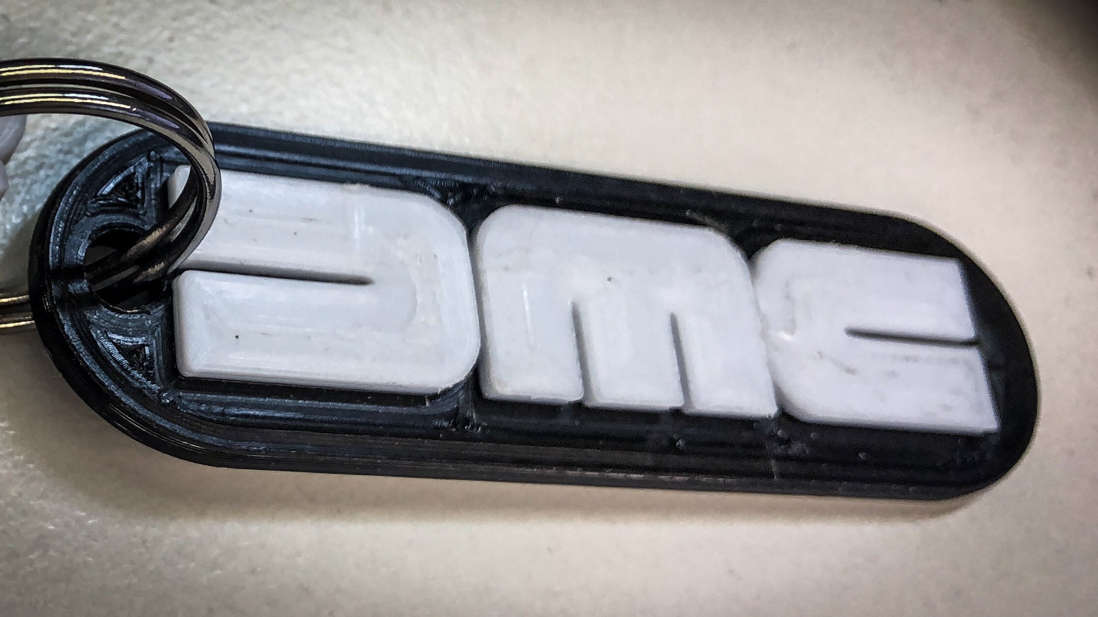 DMC Keyring (Small & Simple)