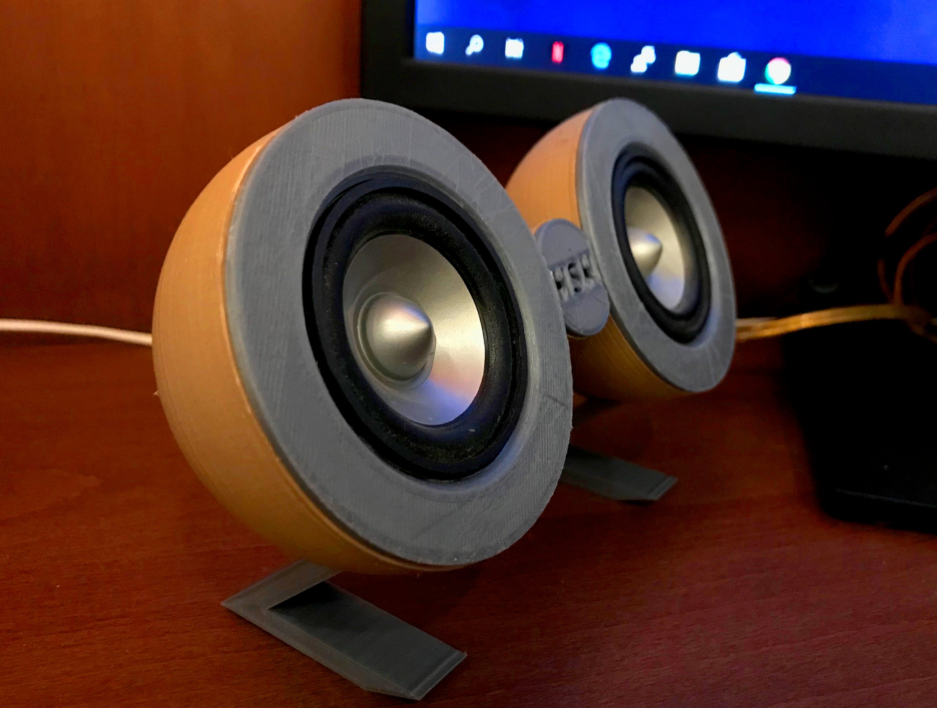 Mini Desktop Speakers