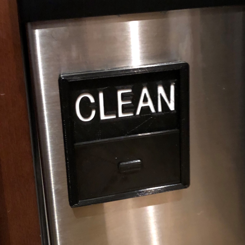 Overly Complex Dishwasher Sign